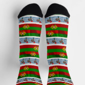 ポルトガル，ガロ・デ・バルセロス ソックス (上部)