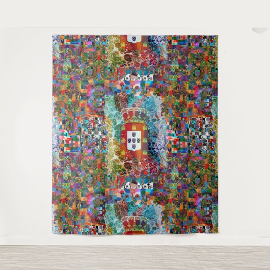 ポルトガル，ガロ・デ・バルセロス タペストリー (正面)