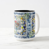 ポルトガル,ガロ・デ・バルセロス ツートーンマグカップ (正面右)