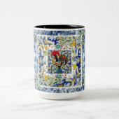 ポルトガル,ガロ・デ・バルセロス ツートーンマグカップ (中央)