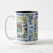 ポルトガル,ガロ・デ・バルセロス ツートーンマグカップ (左)