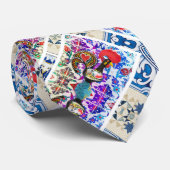 ポルトガル，ガロ・デ・バルセロス ネクタイ (ロール)