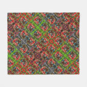 ポルトガル,ガロ・デ・バルセロス フリースブランケット (正面(横))