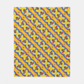 ポルトガル,ガロ・デ・バルセロス フリースブランケット (正面)