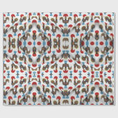 ポルトガル，ガロ・デ・バルセロス ラッピングペーパー (フラット)