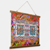 ポルトガル，ガロ・デ・バルセロス 吊り下げ型タペストリー (傾斜あり)