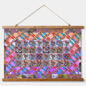 ポルトガル，ガロ・デ・バルセロス 吊り下げ型タペストリー (正面)