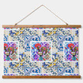 ポルトガル，ガロ・デ・バルセロス 吊り下げ型タペストリー (正面2)