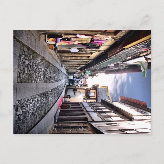 ポルトガル，ギマラエスの中世通り ポストカード (正面)