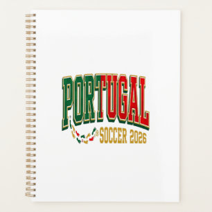 ポルトガル サッカー 2026 サッカー 太字 国名 タイポグラフィ プランナー手帳