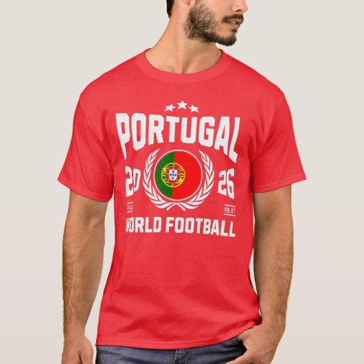 ポルトガル サッカー 2026 Tシャツ (正面)