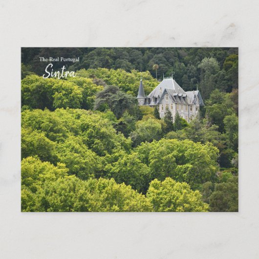 ポルトガル、シントラで囲まれた ポストカード (正面)