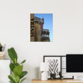 ポルトガル,シントラの城 ポスター (ホームオフィス)