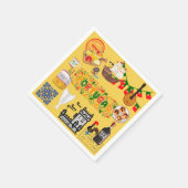 ポルトガル スタンダードカクテルナプキン (角)