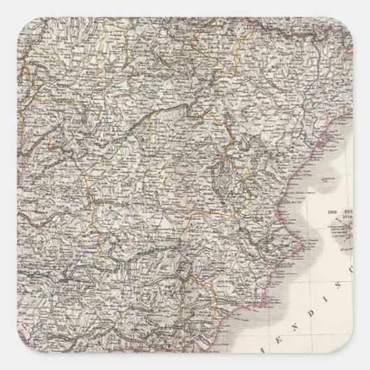 ポルトガル，スペイン語 スクエアシール (正面)