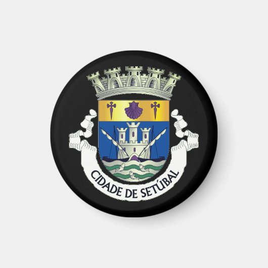 ポルトガル，セツバルのコート マグネット (正面)