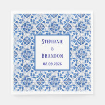 ポルトガル タイル ブルー メディテレニアン ウェディング