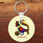ポルトガル・バルセロス「ガロ」ジョガドール・デ・フテボル キーホルダー (正面)