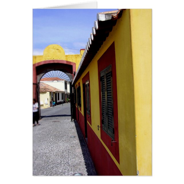 （ポルトガル）ファンシャルの色彩 (正面)