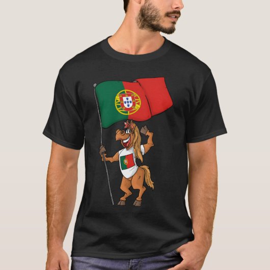 ポルトガル ファン ホース ガール Tシャツ (正面)