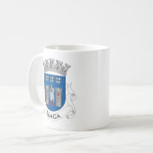 ポルトガル，ブラガのコート コーヒーマグカップ (正面左)