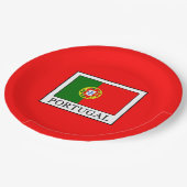 ポルトガル ペーパープレート (アングル)