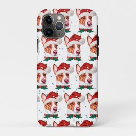 ポルトガル・ポデンゴ犬のクリスマス・スター iPhone 11 PROケース