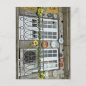 ポルトガル ポルトの可愛いバルコニー 写真撮影 旅行 シーズンポストカード (正面)