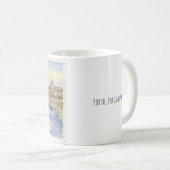 ポルトガル ポルトの風景画 クラシック マグカップ (正面右)