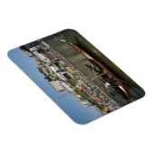 ポルトガル、ポルト、ワインバレル付きボート マグネット (右側)