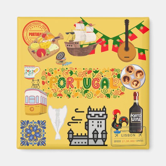 ポルトガル マグネット (正面)