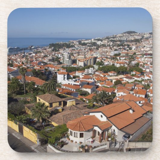 ポルトガル、マデイラ島、フンカル。ケーブルカー コースター (正面)