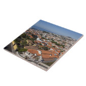 ポルトガル、マデイラ島、フンカル。ケーブルカー タイル (側面)