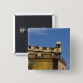 ポルトガル、マデイラ島、フンカル。履歴 缶バッジ (正面&裏面)