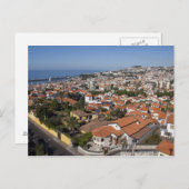 ポルトガル、マデイラ島、フンシャル。ケーブルカー ポストカード (正面/裏面)