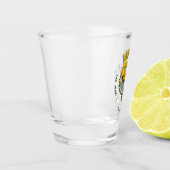 ポルトガル，リスボンのコート ショットグラス (左)