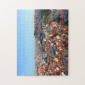 ポルトガル，リスボンのパノラマ ジグソーパズル (縦)