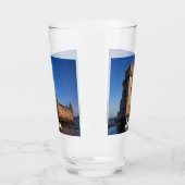 ポルトガル，リスボンの夕暮れのベレムタワー タンブラーグラス (左)