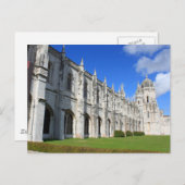 ポルトガル,リスボン,ベレムのジェロニモス修道院 ポストカード (正面/裏面)