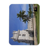 ポルトガル、リスボン。ベレムタワー、ユネスコの世界2 マグネット (縦)