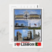 ポルトガル - リスボン - ポストカード (正面/裏面)