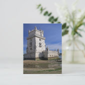 ポルトガル、リスボン。ユネスコの世界、ベレムタワー ポストカード (スタンド正面)