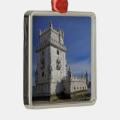 ポルトガル、リスボン。ユネスコの世界、ベレムタワー メタルオーナメント (右)