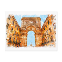 ポルトガル、リスボン、ルアオーガスタアーチ