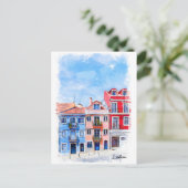 ポルトガル、リスボン、近所 ポストカード (スタンド正面)