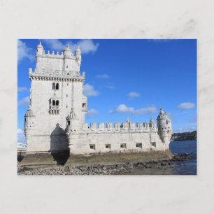 ポルトガル，リスボン， Torre de Belem ポストカード