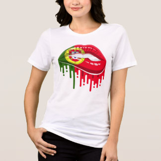ポルトガル リップ プライド 根っこ フラグ トライブレンドTシャツ