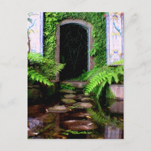 ポルトガル：出入り口を招待 インビテーションポストカード (正面)