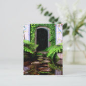 ポルトガル：出入り口を招待 インビテーションポストカード (スタンド正面)