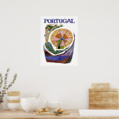 ポルトガル、観光客アトラクションのミックス、ヴィンテージ ポスター (キッチン)